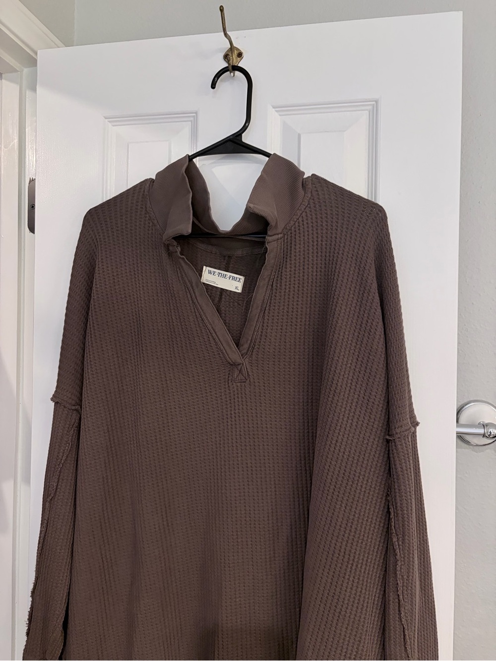 Free People We The Free Travis Tunic Thermal Olive XL - Picture 3 of 7